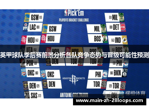 英甲球队季后赛前景分析各队竞争态势与晋级可能性预测 英甲球队季后赛前景分析各队竞争态势与晋级可能性预测