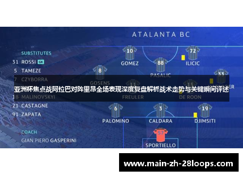 亚洲杯焦点战阿拉巴对阵里昂全场表现深度复盘解析战术走势与关键瞬间评述